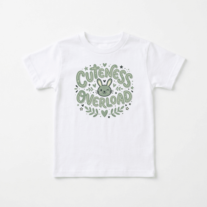 Cuteness Overload Bunny Toddler Tee | Cute Toddler Gift - Okum Tees