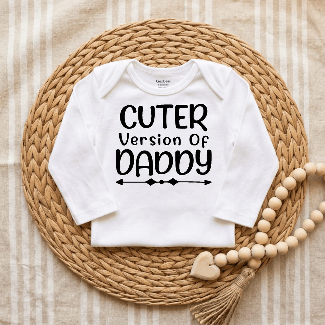 Cuter Version of Daddy Baby Onesie® | Cute Baby Gift - Okum Tees