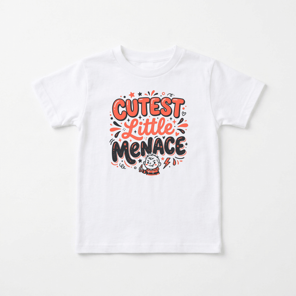 Cutest Little Menace Toddler Tee | Cute Toddler Gift - Okum Tees