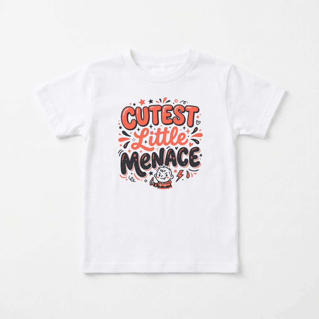 Cutest Little Menace Toddler Tee | Cute Toddler Gift - Okum Tees