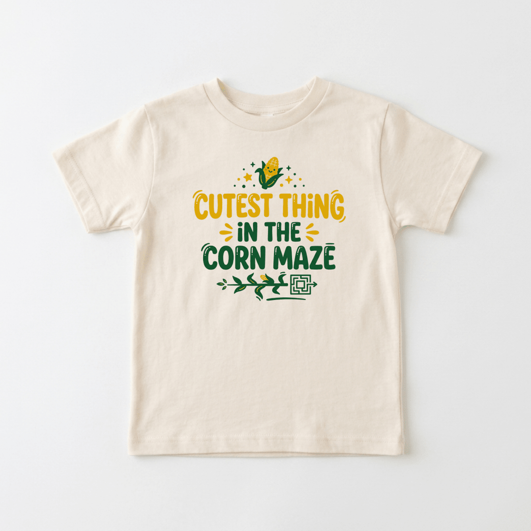 Cutest Thing in the Corn Maze Toddler Tee | Cute Toddler Gift - Okum Tees