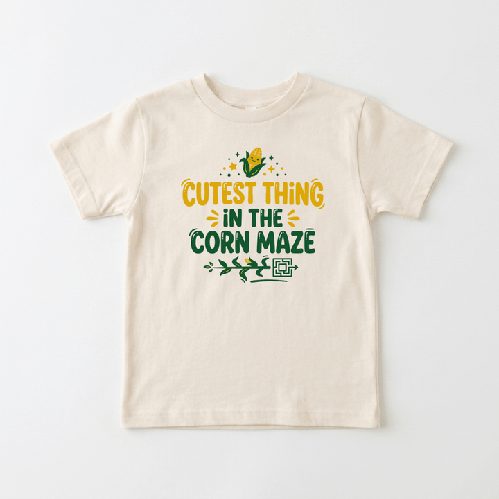 Cutest Thing in the Corn Maze Toddler Tee | Cute Toddler Gift - Okum Tees