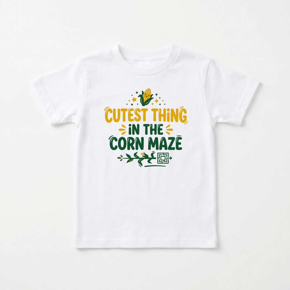 Cutest Thing in the Corn Maze Toddler Tee | Cute Toddler Gift - Okum Tees