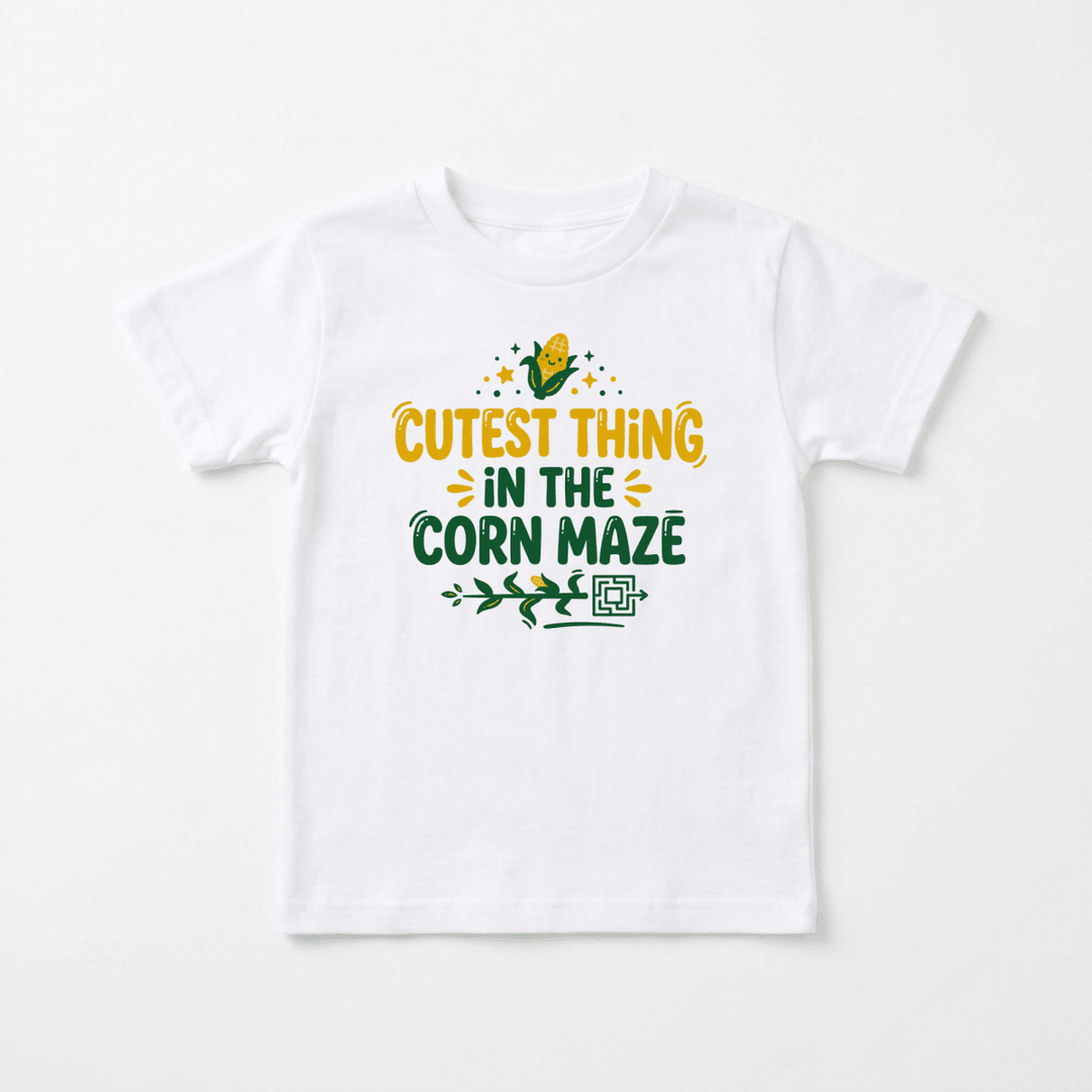 Cutest Thing in the Corn Maze Toddler Tee | Cute Toddler Gift - Okum Tees