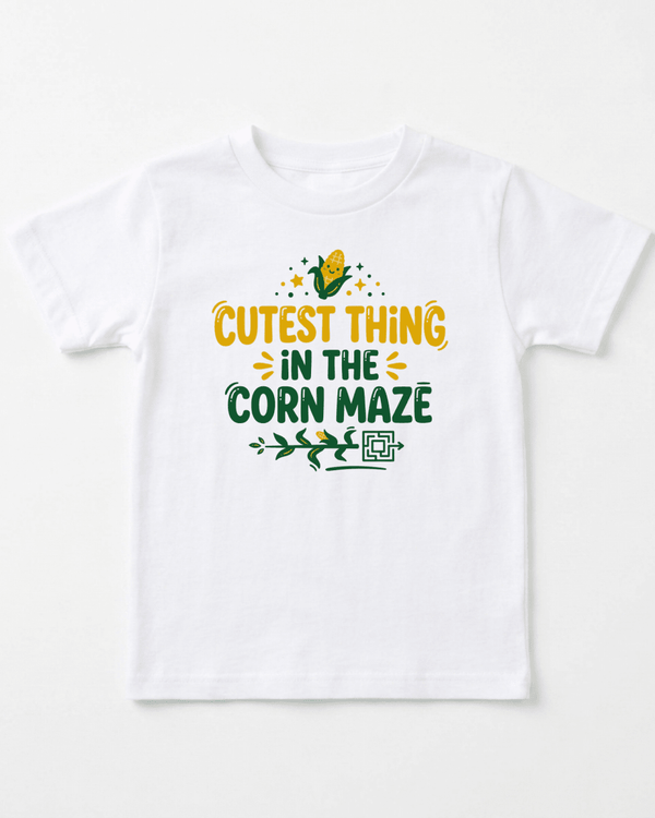 Cutest Thing in the Corn Maze Toddler Tee | Cute Toddler Gift