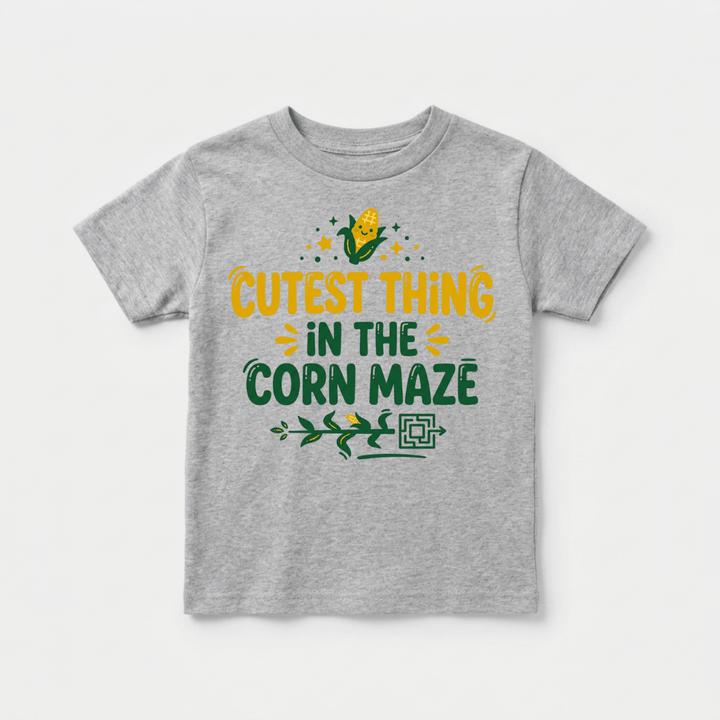 Cutest Thing in the Corn Maze Toddler Tee | Cute Toddler Gift - Okum Tees