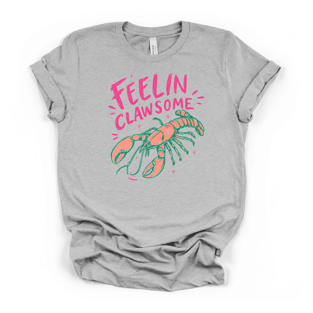 Feelin Clawsome Lobster Shirt - Okum Tees
