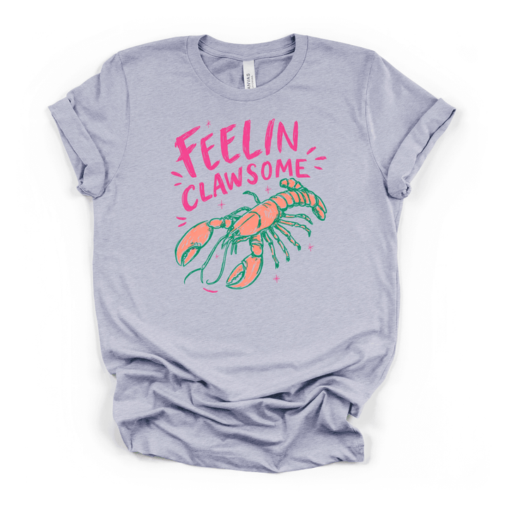 Feelin Clawsome Lobster Shirt - Okum Tees