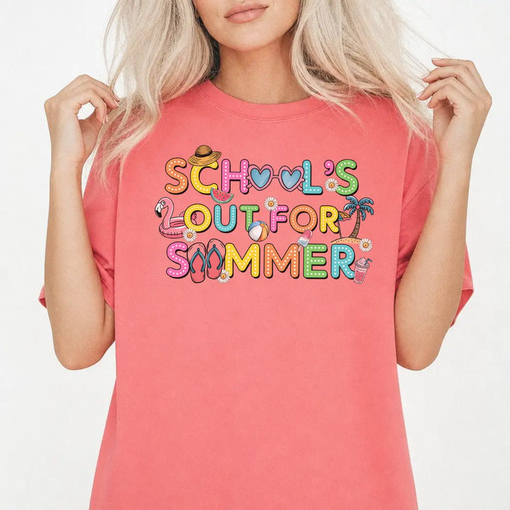 Funny Last Day of School Teacher Women&