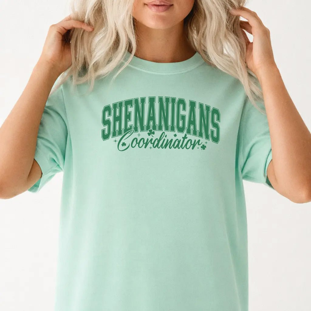 Funny St Patricks Day Shamrock Women's Graphic Tee - Okum Tees