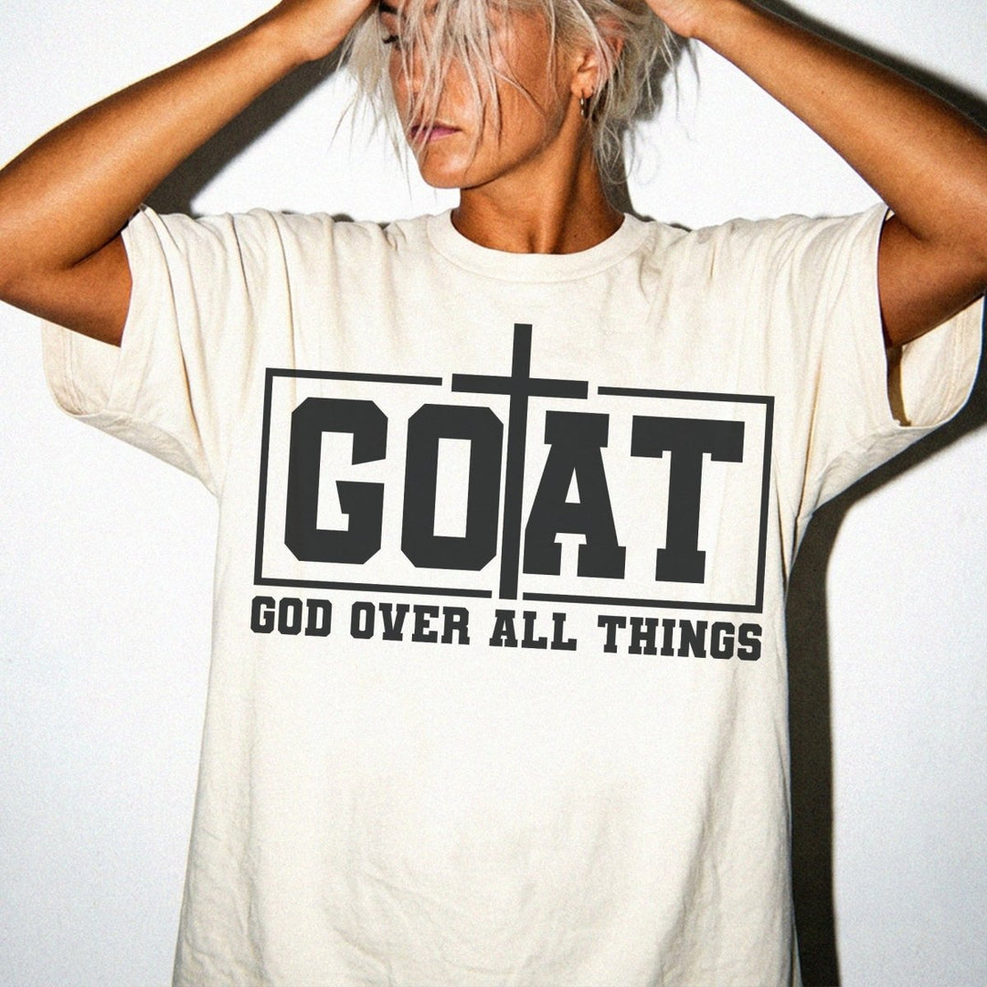 GOAT God Over All Things Shirt - Okum Tees