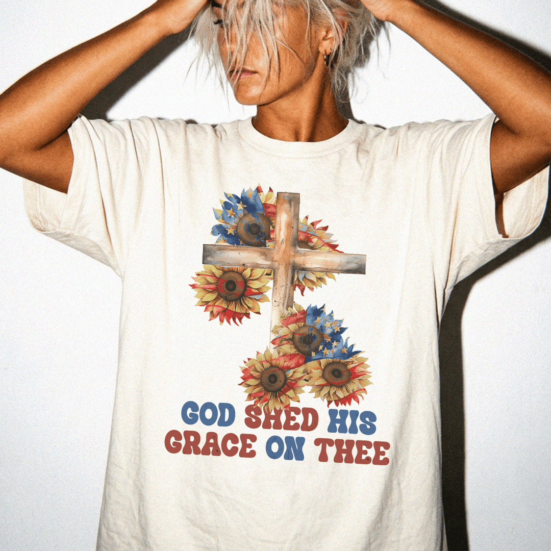 God Shed His Grace on Thee Women's Shirt - Okum Tees