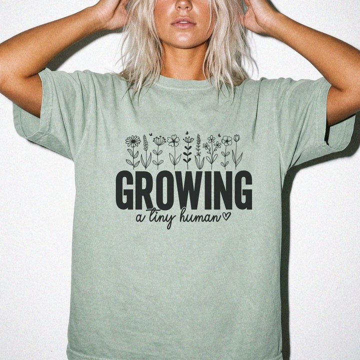 Growing a Tiny Human Pregnancy Shirt - Okum Tees