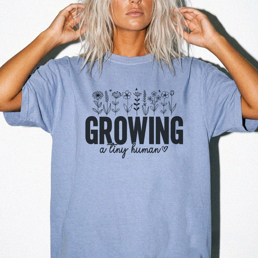 Growing a Tiny Human Pregnancy Shirt - Okum Tees