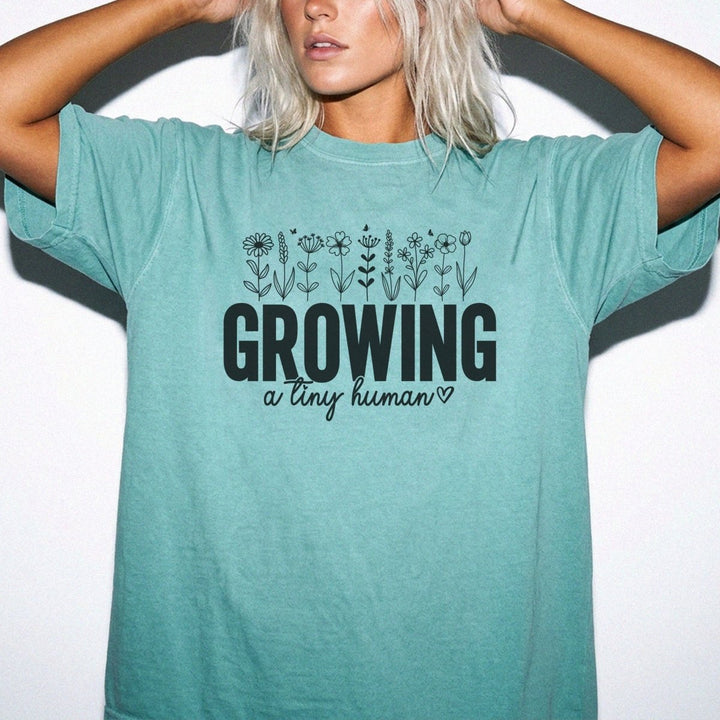 Growing a Tiny Human Pregnancy Shirt - Okum Tees