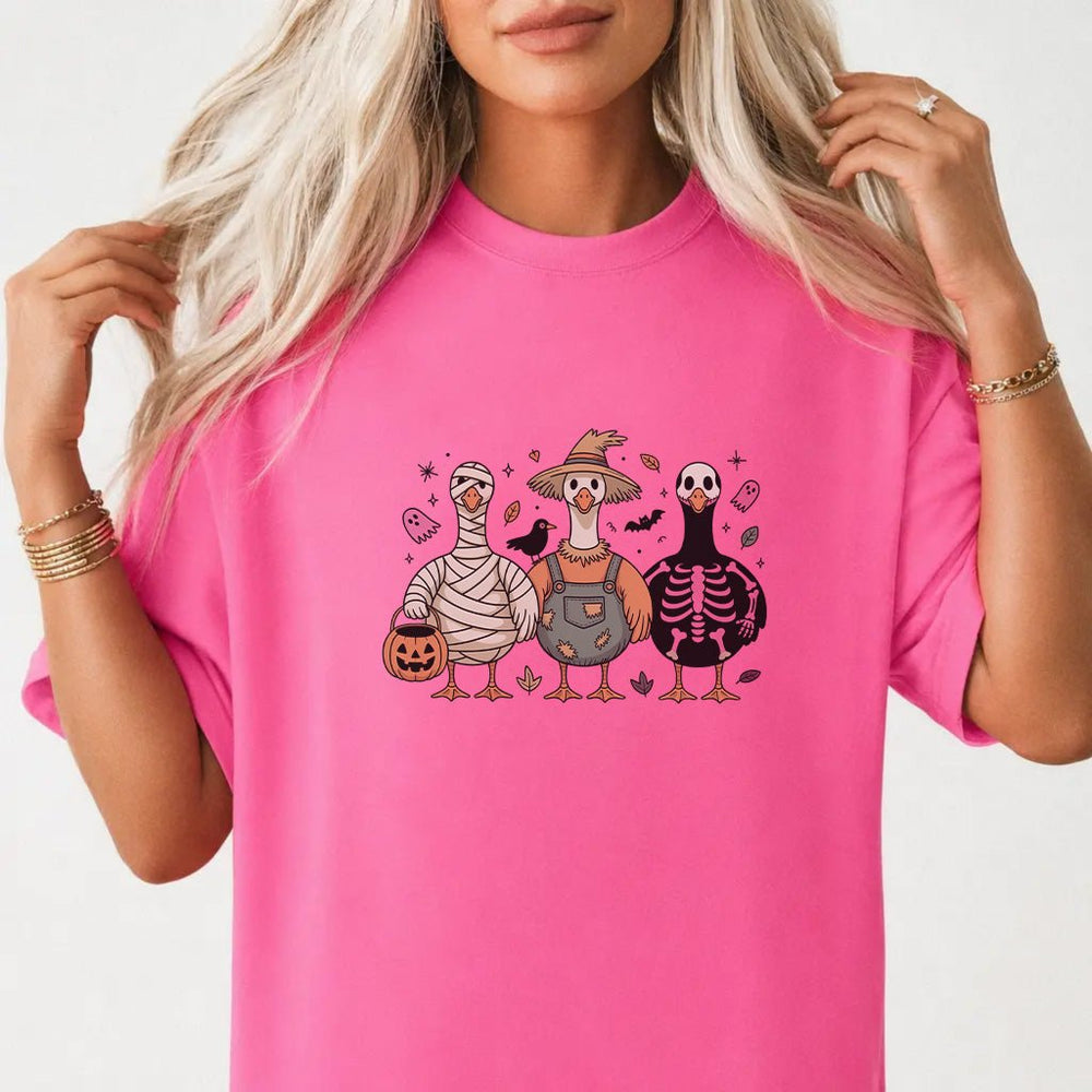 Halloween Duck Costume Women's Graphic Tee - Okum Tees