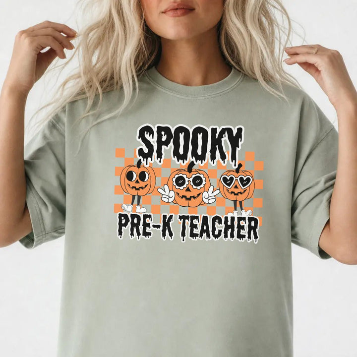Halloween Pre-K Teacher Women&