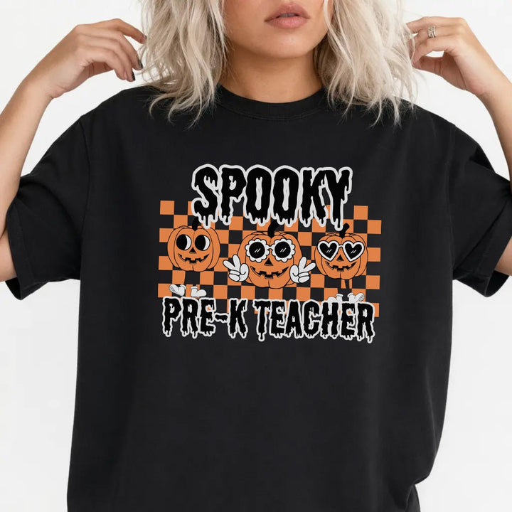 Halloween Pre-K Teacher Women&