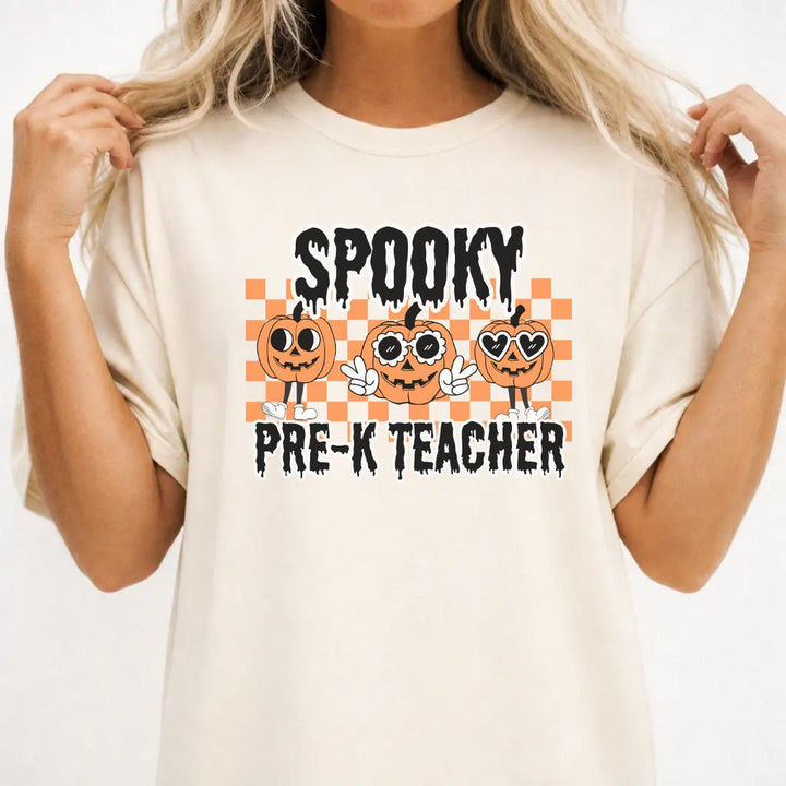Halloween Pre-K Teacher Women&