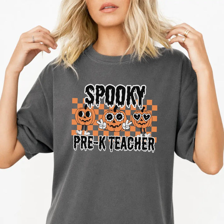 Halloween Pre-K Teacher Women&
