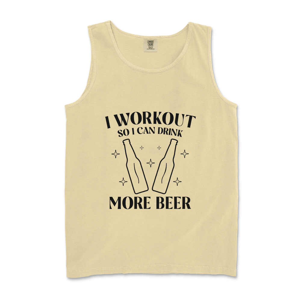 I Workout So I Can Drink More Beer Tank Top - Okum Tees