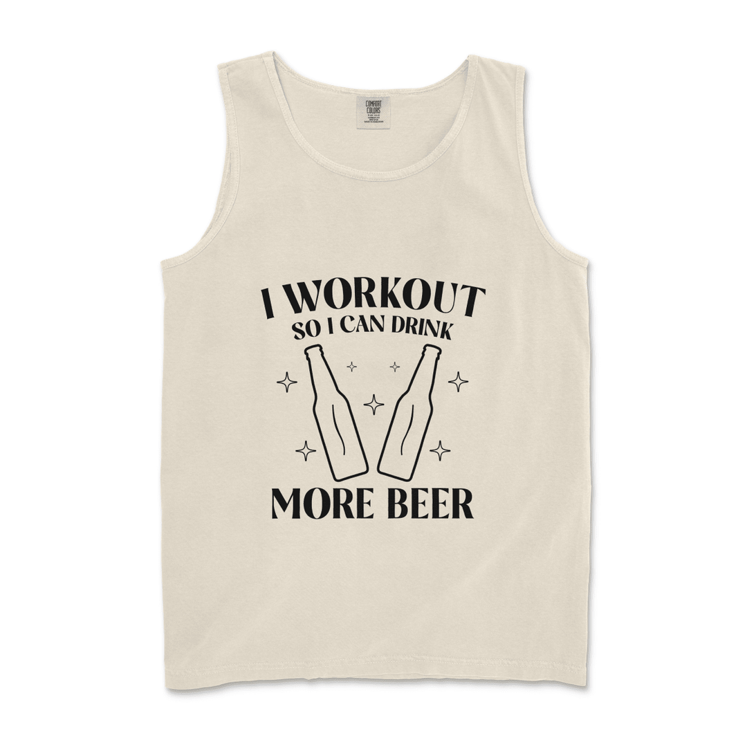 I Workout So I Can Drink More Beer Tank Top - Okum Tees