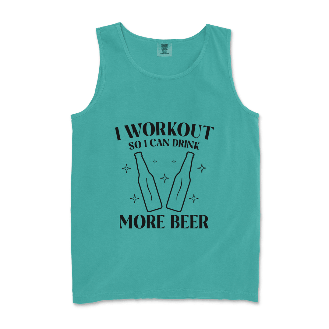 I Workout So I Can Drink More Beer Tank Top - Okum Tees