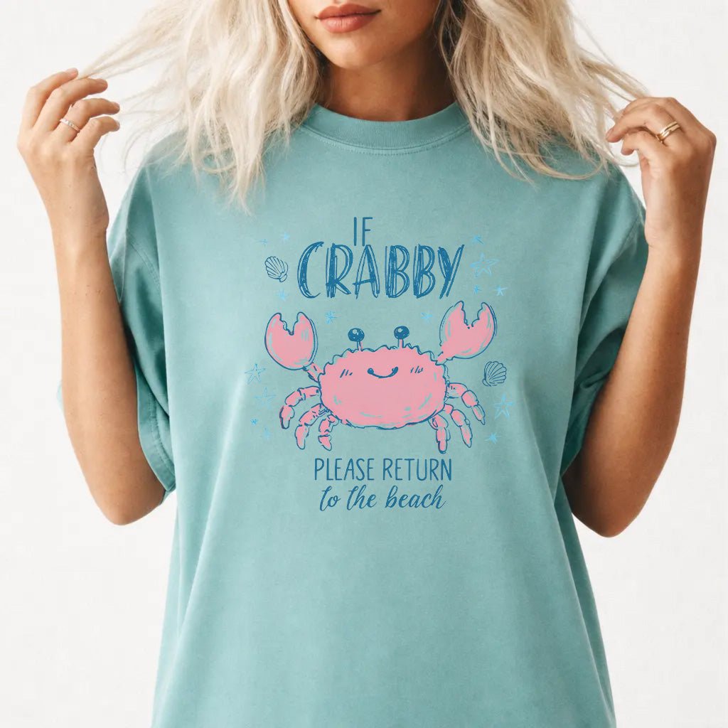 If Crabby Return to the Beach Shirt - Okum Tees