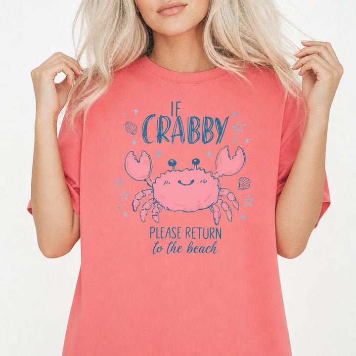 If Crabby Return to the Beach Shirt - Okum Tees
