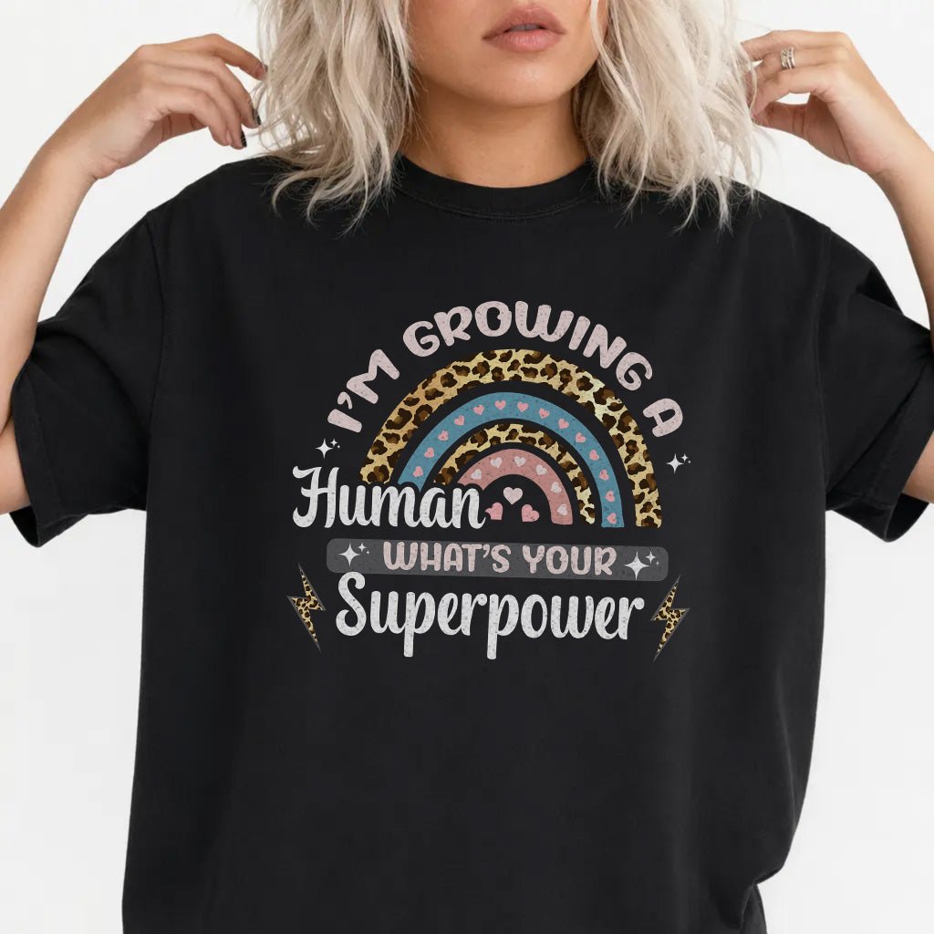 I'm Growing a Human Superpower Pregnancy Shirt - Okum Tees
