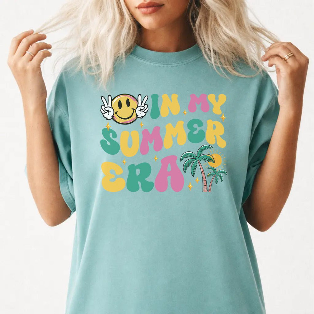 In My Summer Era Smiley Tee - Okum Tees