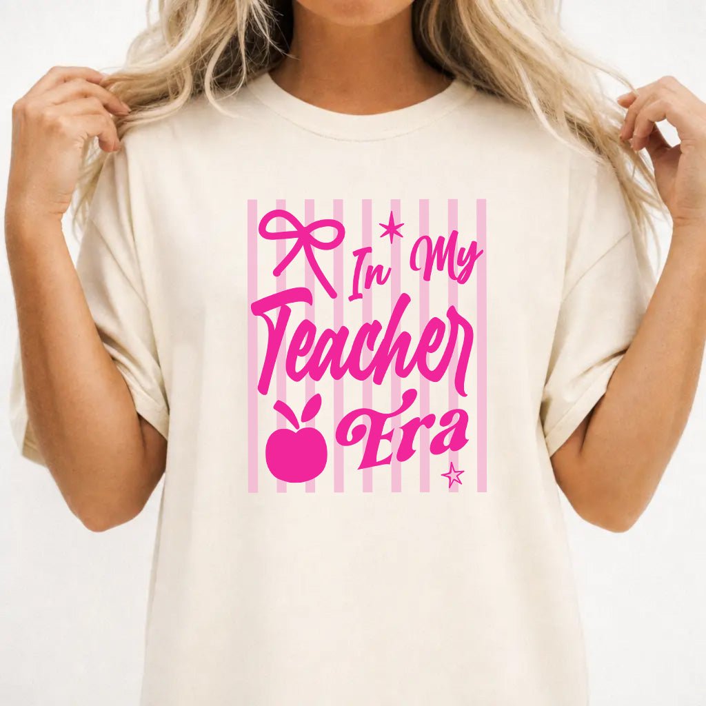In My Teacher Era Preppy Shirt - Okum Tees