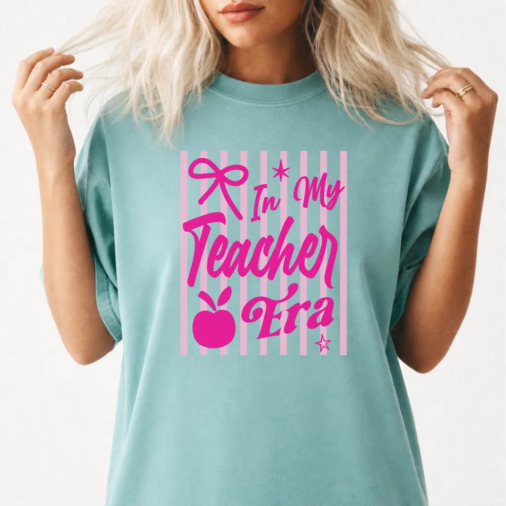 In My Teacher Era Preppy Shirt - Okum Tees