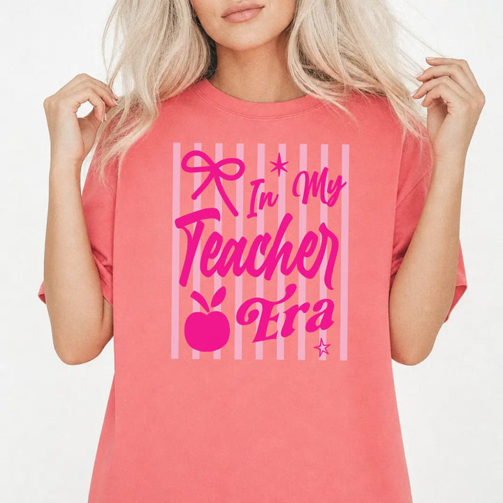 In My Teacher Era Preppy Shirt - Okum Tees