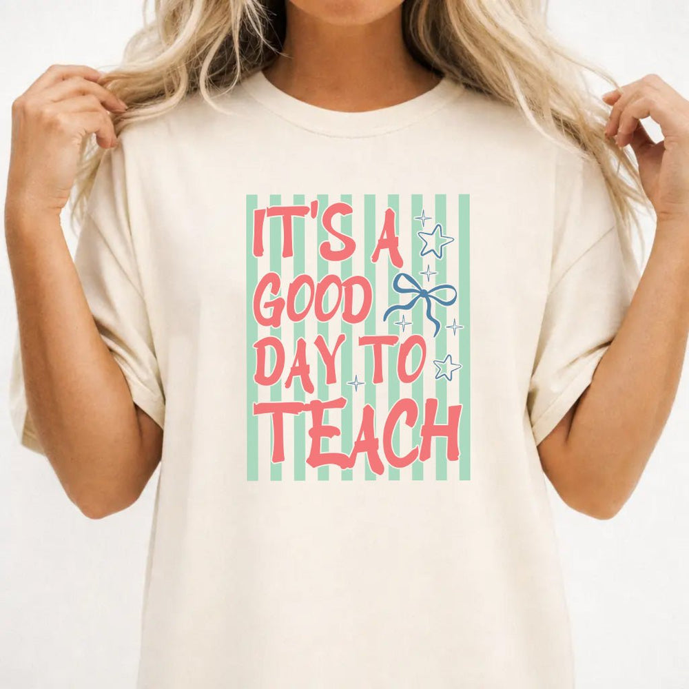 It's a Good Day to Teach Preppy Shirt - Okum Tees
