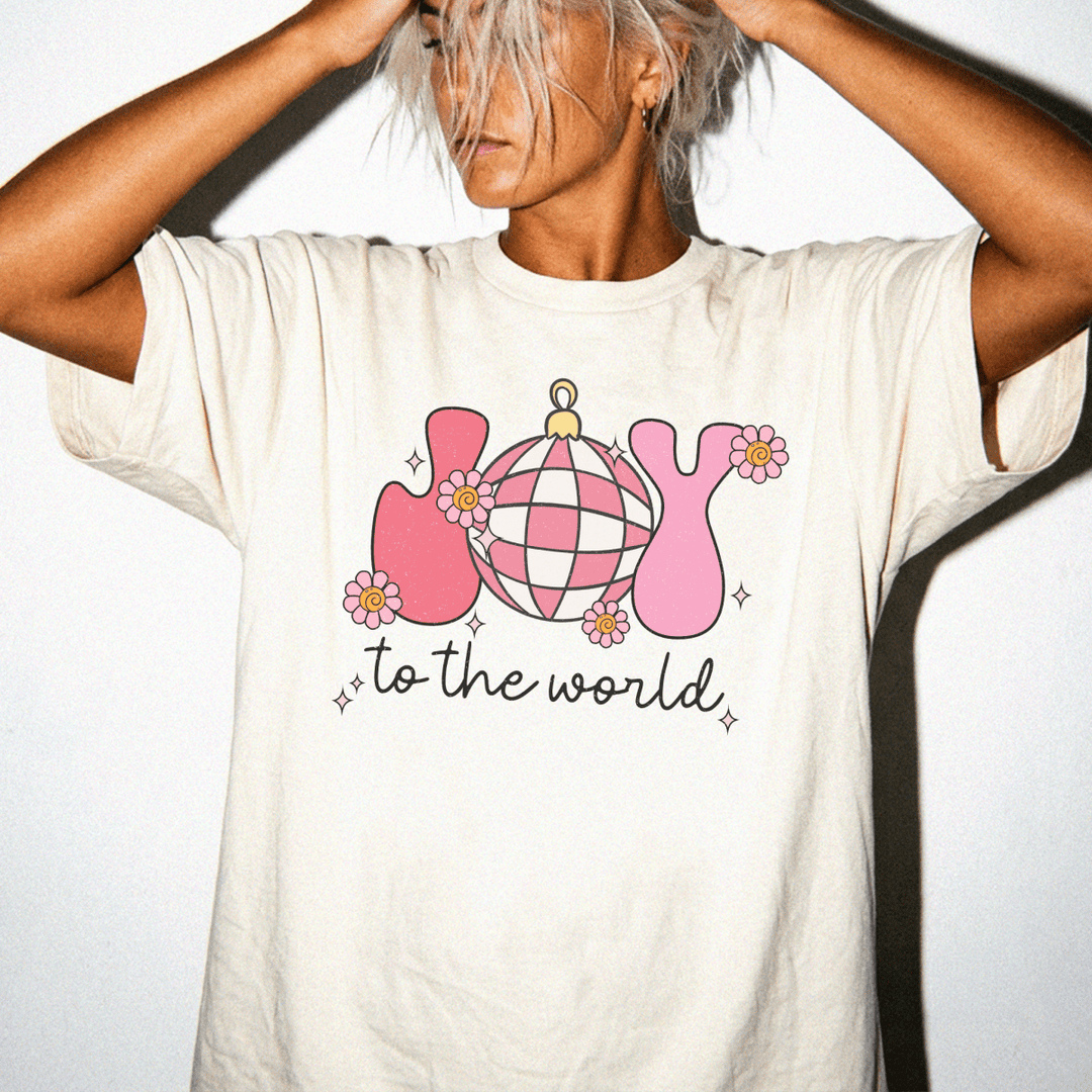 Joy to the World Christmas Shirt - Okum Tees