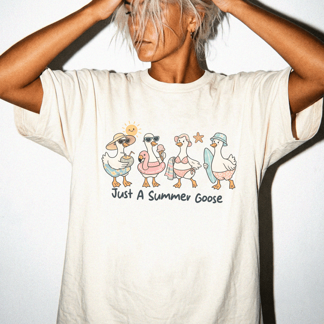 Just a Summer Goose T-Shirt | Okum Tees - Okum Tees