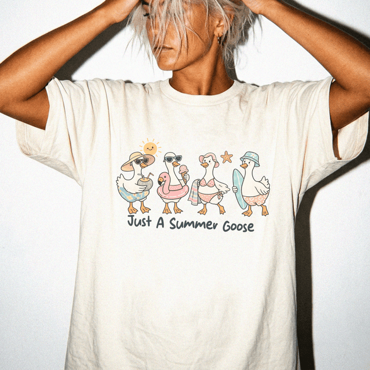 Just a Summer Goose T-Shirt | Okum Tees - Okum Tees