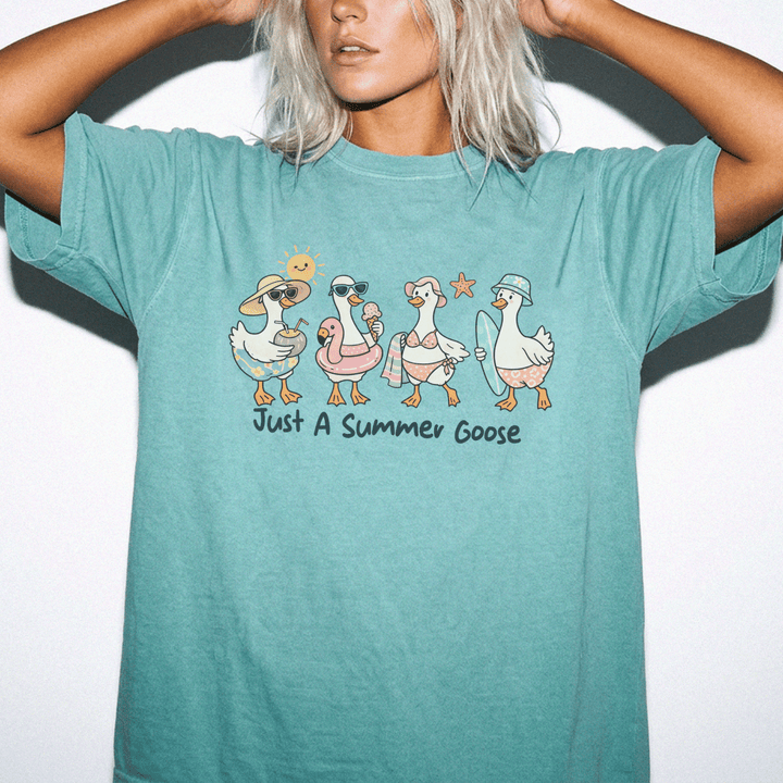 Just a Summer Goose T-Shirt | Okum Tees - Okum Tees