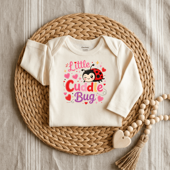 Little Cuddle Bug Baby Onesie® | Cute Baby Onesie® - Okum Tees