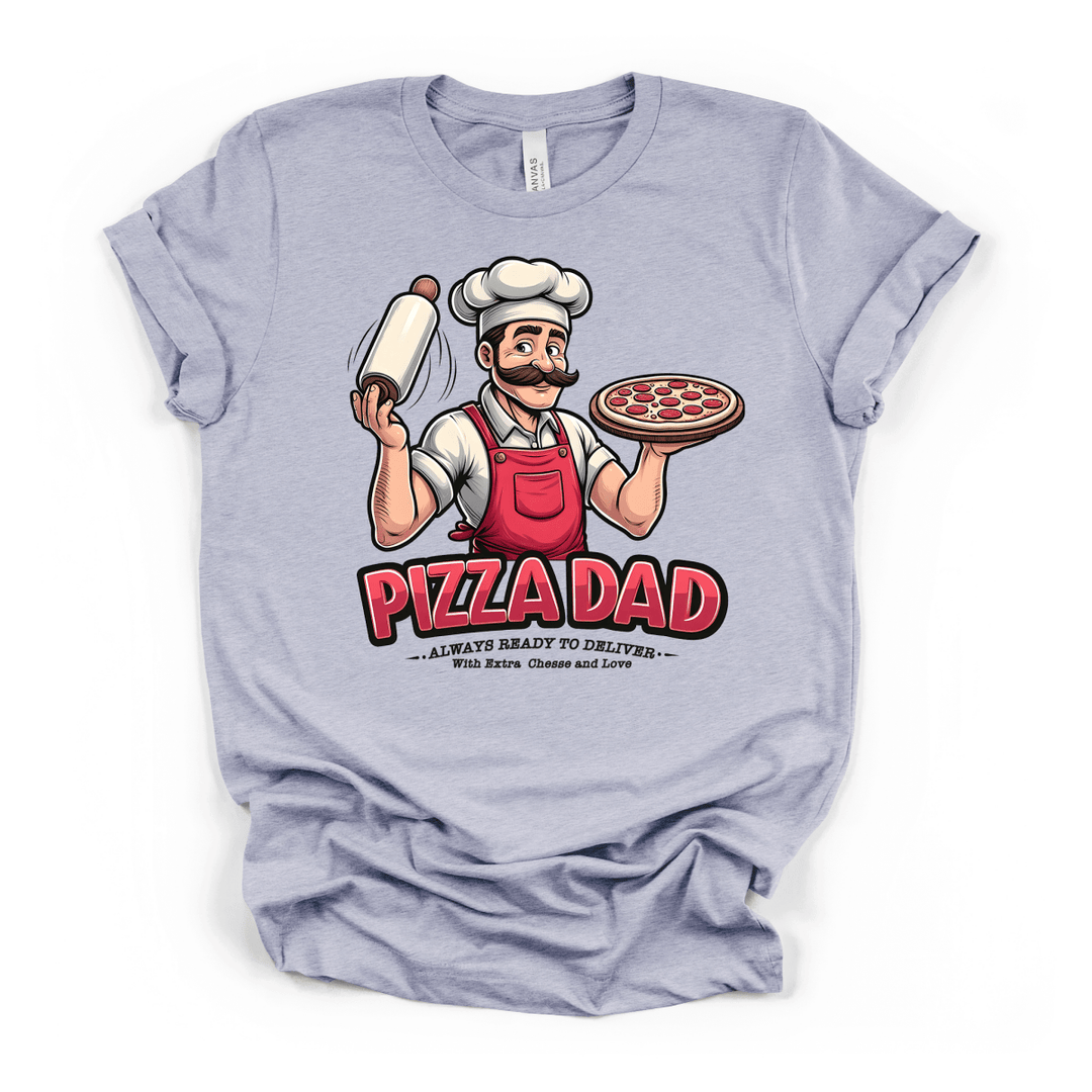 Pizza Dad Always Ready to Deliver Tee - Okum Tees