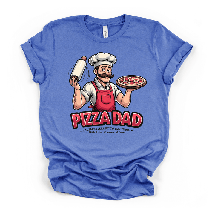 Pizza Dad Always Ready to Deliver Tee - Okum Tees