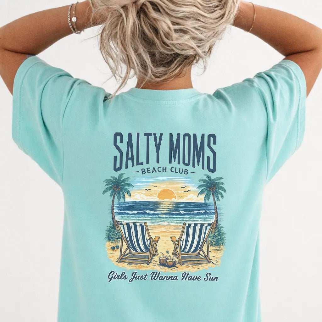 Retro Beach Mom Women's Graphic Tee - Okum Tees