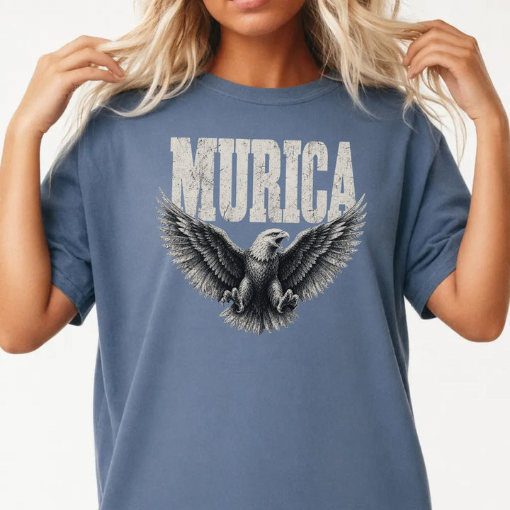 Retro Patriotic Bald Eagle Women&