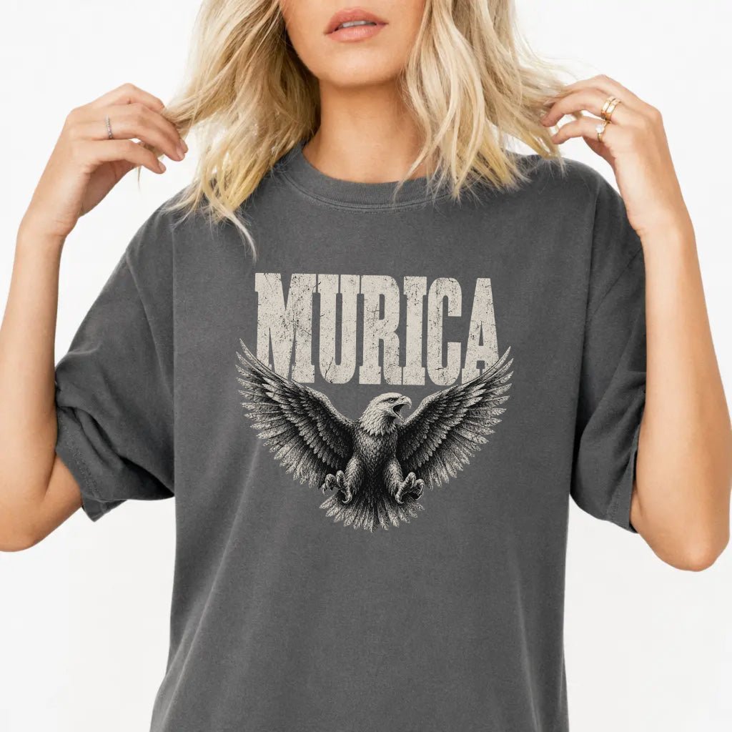 Retro Patriotic Bald Eagle Women&
