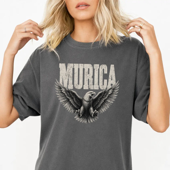 Retro Patriotic Bald Eagle Women&