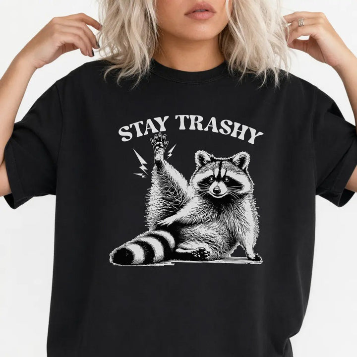 Retro Raccoon Animal Women&