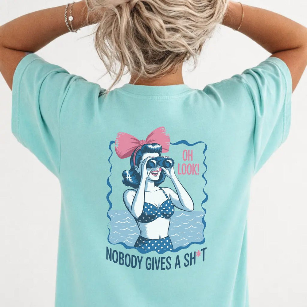 Sassy Retro Pinup Women's Graphic Tee - Okum Tees