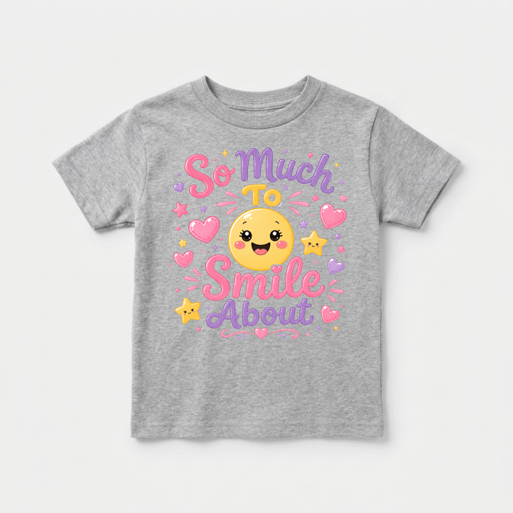 So Much To Smile About Sunshine Toddler Tee | Cute Toddler Gift - Okum Tees
