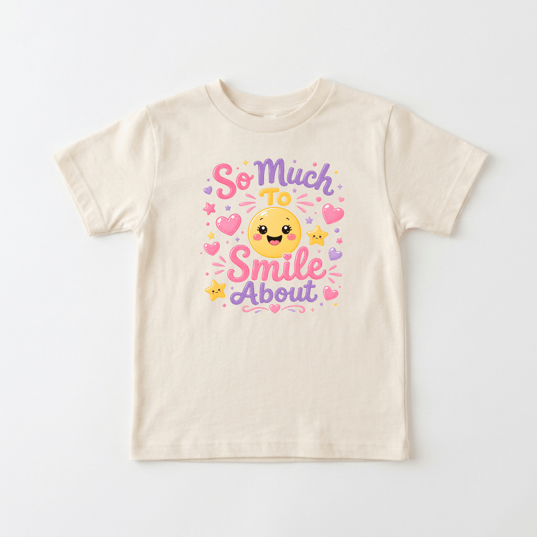 So Much To Smile About Sunshine Toddler Tee | Cute Toddler Gift - Okum Tees